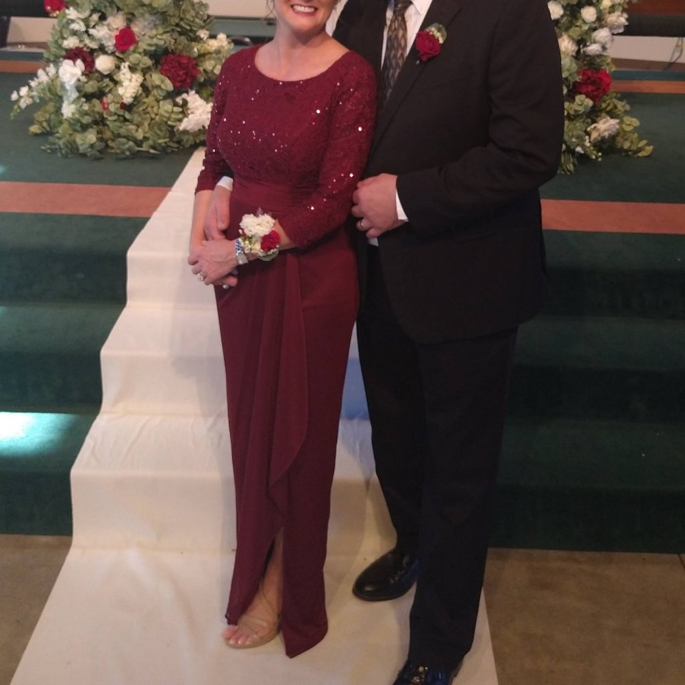 Floor-length formal dress